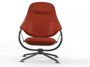 Citizen Highback armchair 3D मॉडल
