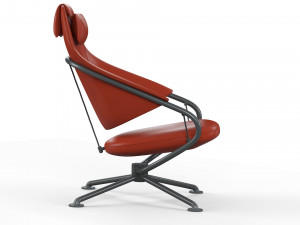 Citizen Highback armchair 3D मॉडल