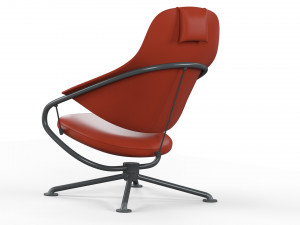 Citizen Highback armchair 3D मॉडल