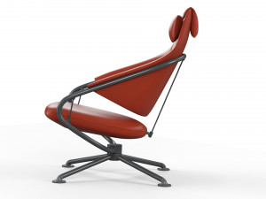 Citizen Highback armchair 3D मॉडल