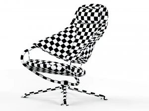 Citizen Highback armchair 3D Model