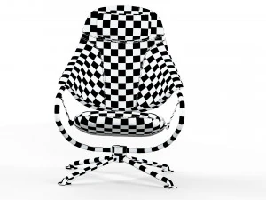 Citizen Highback armchair 3D Model
