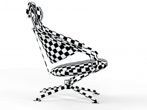 Citizen Highback armchair 3D मॉडल