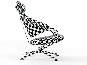 Citizen Highback armchair 3D Model