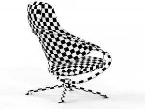 Citizen Highback armchair 3D Model