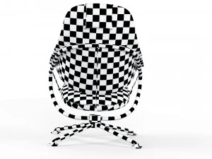 Citizen Highback armchair 3D Model