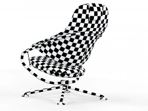 Citizen Highback armchair 3D Model