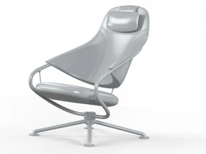 Citizen Highback armchair 3D Model