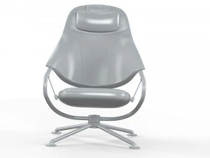 Citizen Highback armchair 3D Model