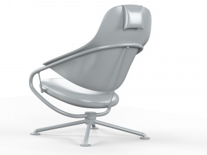 Citizen Highback armchair 3D मॉडल