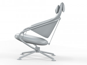 Citizen Highback armchair 3D मॉडल