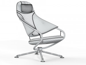 Citizen Highback armchair 3D मॉडल