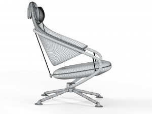 Citizen Highback armchair 3D मॉडल