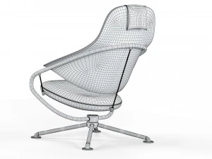 Citizen Highback armchair 3D Model