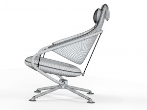 Citizen Highback armchair 3D मॉडल