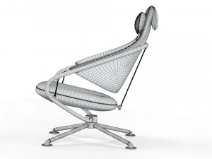 Citizen Highback armchair 3D Model
