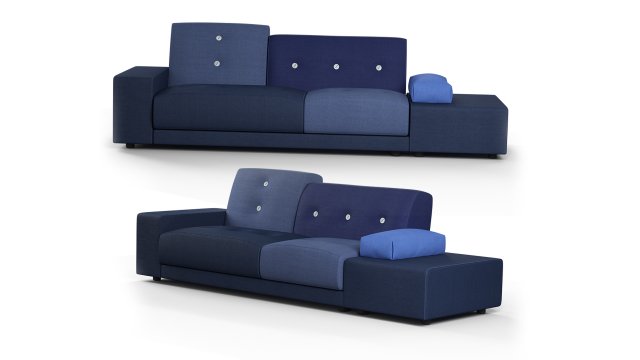 Polder Sofa 3D 모델 .c4d .max .obj .3ds .fbx .stl .blend 
