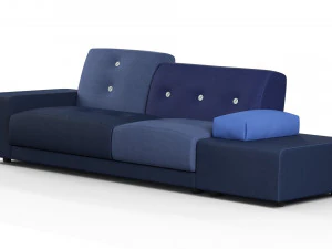 Sof&aacute; p&oacute;lder Modelo 3D