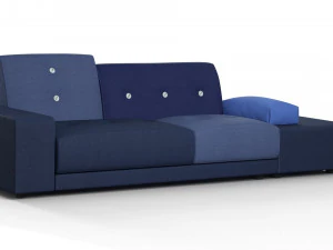 Sof&aacute; p&oacute;lder Modelo 3D