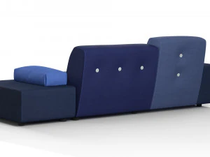 Sof&aacute; p&oacute;lder Modelo 3D