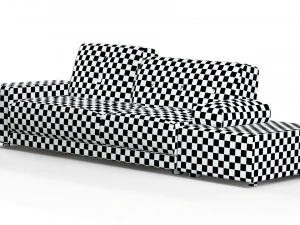 Sof&aacute; p&oacute;lder Modelo 3D