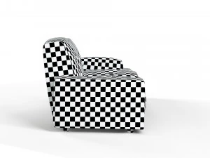 Sof&aacute; p&oacute;lder Modelo 3D