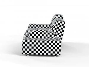 Sof&aacute; p&oacute;lder Modelo 3D