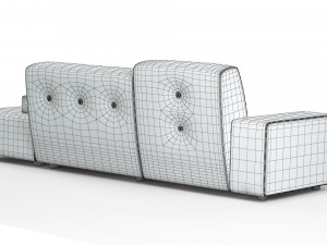 Polder Sofa 3D 모델