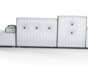Polder Sofa 3D 모델