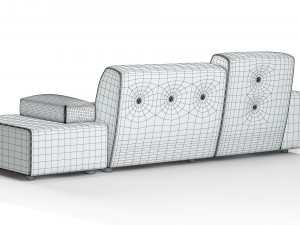 Polder Sofa 3D 모델