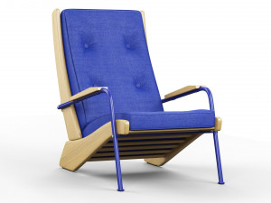 Fauteuil Kangourou lounge chair 3D Модель