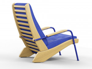 Fauteuil Kangourou lounge chair 3D Модель