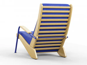 Fauteuil Kangourou lounge chair 3D Model