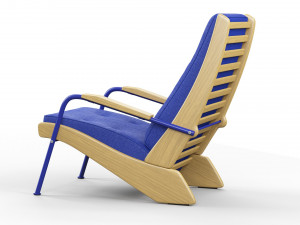 Fauteuil Kangourou lounge chair 3D Модель