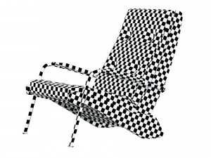 Fauteuil Kangourou lounge chair 3D Модель