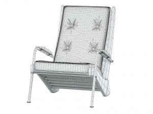 Fauteuil Kangourou lounge chair 3D Модель