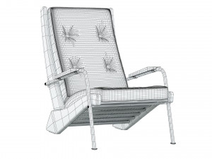 Fauteuil Kangourou lounge chair 3D Модель