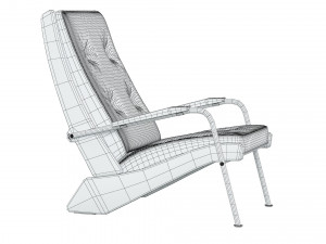 Fauteuil Kangourou lounge chair 3D Модель