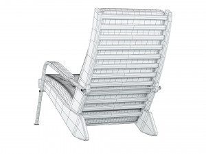 Fauteuil Kangourou lounge chair 3D Модель