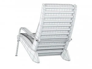 Fauteuil Kangourou lounge chair 3D Model