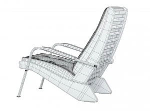 Fauteuil Kangourou lounge chair 3D Model
