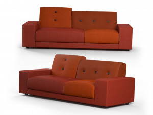 Sofa Polder Compact 3D 模型