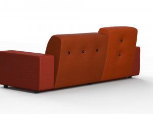 Sofa Polder Compact Modelo 3D