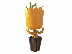 Dancing Groot Figure Modelo de impresión 3D