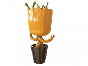 Dancing Groot Figure Modelo de impresión 3D