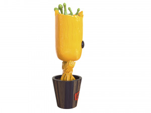Dancing Groot Figure Modelo de impresión 3D