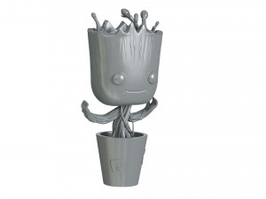 Dancing Groot Figure Modelo de impresión 3D