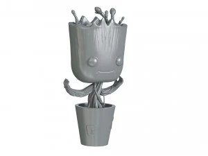 Dancing Groot Figure 3D Print Model