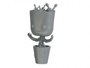 Dancing Groot Figure Modelo de impresión 3D