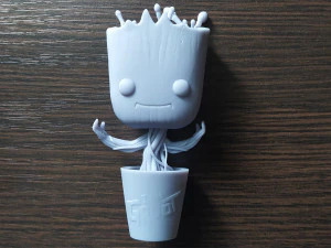 Dancing Groot Figure 3D Print Model